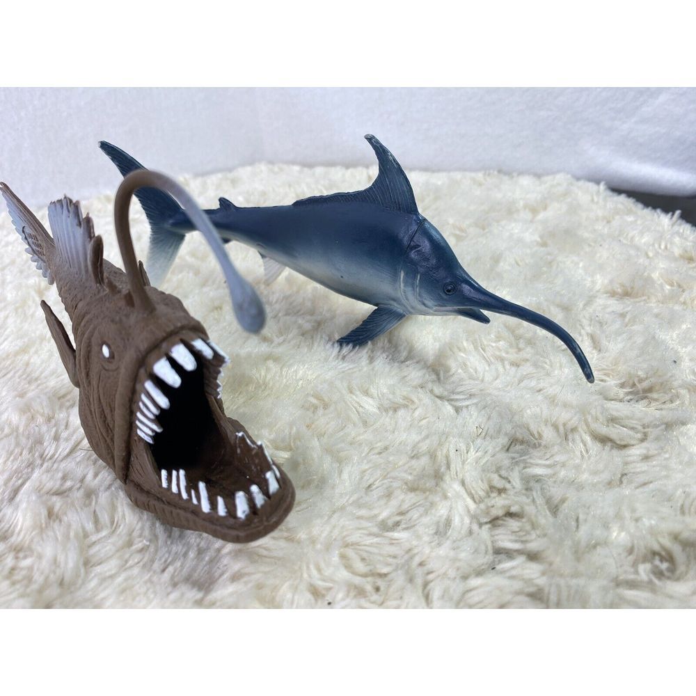 Ocean Animals HUGE Lot Water Pool Play Aquamarine Life Identified HG1 - Picture 12 of 16